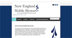 Desktop Screenshot of nemobileshowers.com