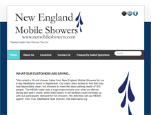 Tablet Screenshot of nemobileshowers.com